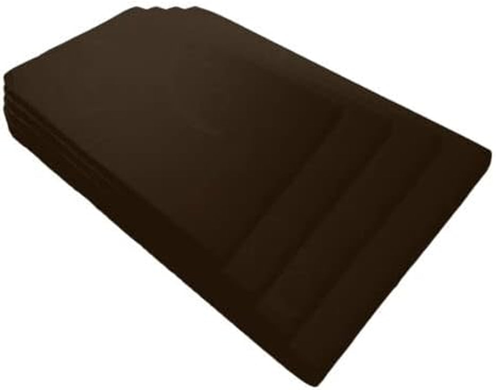Waterproof Dog Cage Mat FR Approved Heavy Duty Mattress Outdoor Crate Bed Pad (Large (108X72X5Cm), Black)