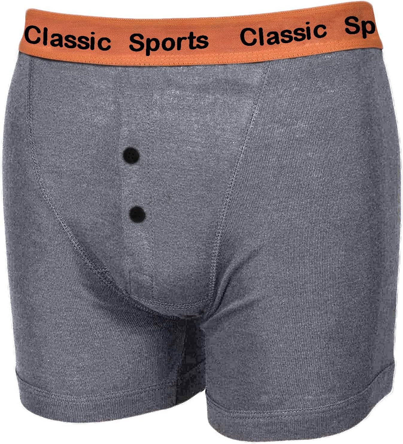 Men'S Cotton Trunks 3 Pack, Neon Bright Fluorescent Stretchy Soft Fitted Boxer Pants, Classic Fit Underwear, Comfortable Boxer Shorts