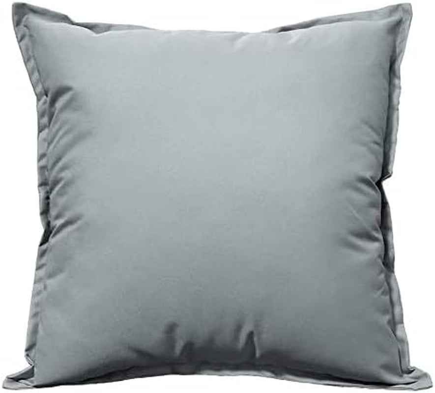 Waterproof Indoor Outdoor Garden Cushion Filled Covers for outside Bench Sofa Chair Furniture - Breathable Fabric - Washable Cover – Multi Purpose - Garden Couch Sofa (Beige, 60Cm X 60Cm - 23
