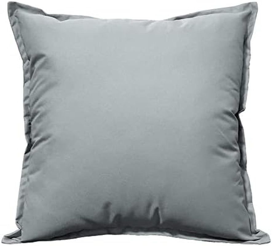 Waterproof Indoor Outdoor Garden Cushion Filled Covers for outside Bench Sofa Chair Furniture - Breathable Fabric - Washable Cover – Multi Purpose - Garden Couch Sofa (Beige, 60Cm X 60Cm - 23