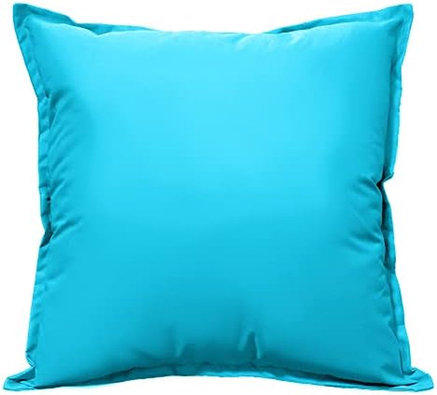 Waterproof Indoor Outdoor Garden Cushion Filled Covers for outside Bench Sofa Chair Furniture - Breathable Fabric - Washable Cover – Multi Purpose - Garden Couch Sofa (Beige, 60Cm X 60Cm - 23