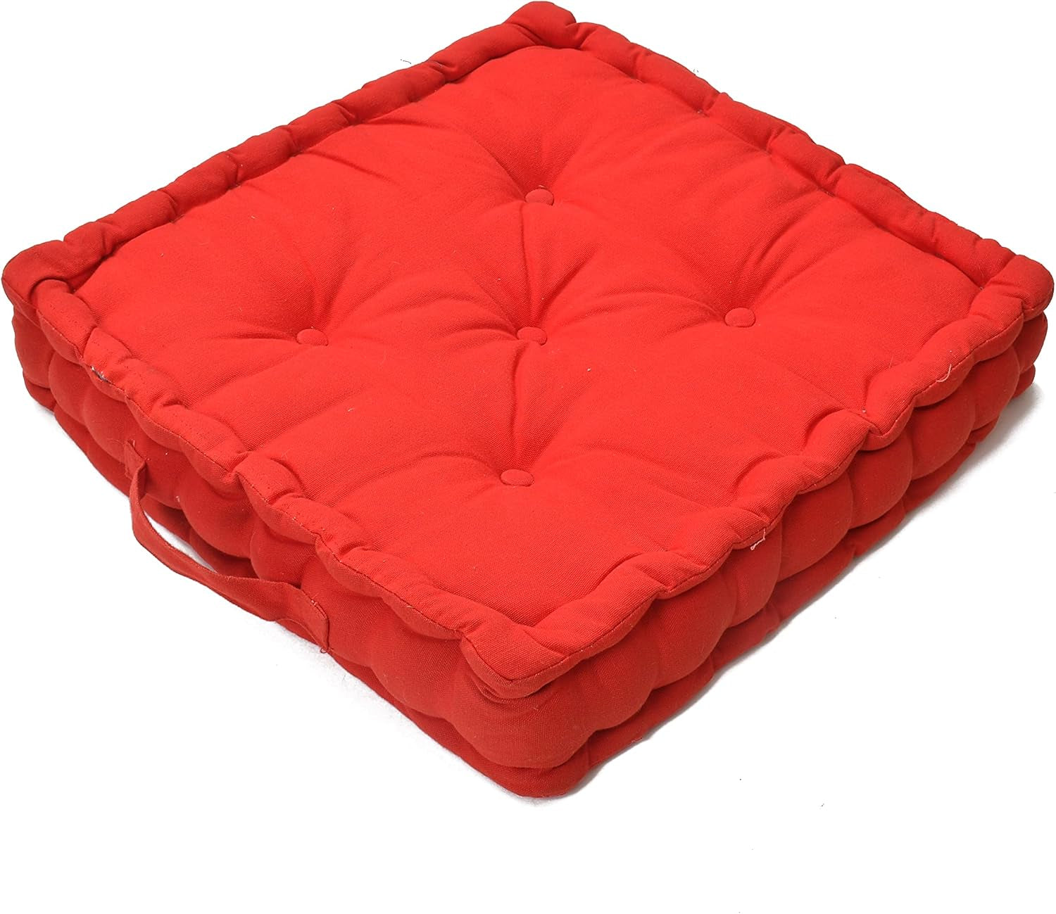 Booster Cushion - Seat Cushion - Pain Relief Cushion for Elderly -Armchair Garden -Seat Cushion for Office Chair - Car Seat Cushion- Desk Chair Booster Seat Pad (45X45X10Cm) (Black)