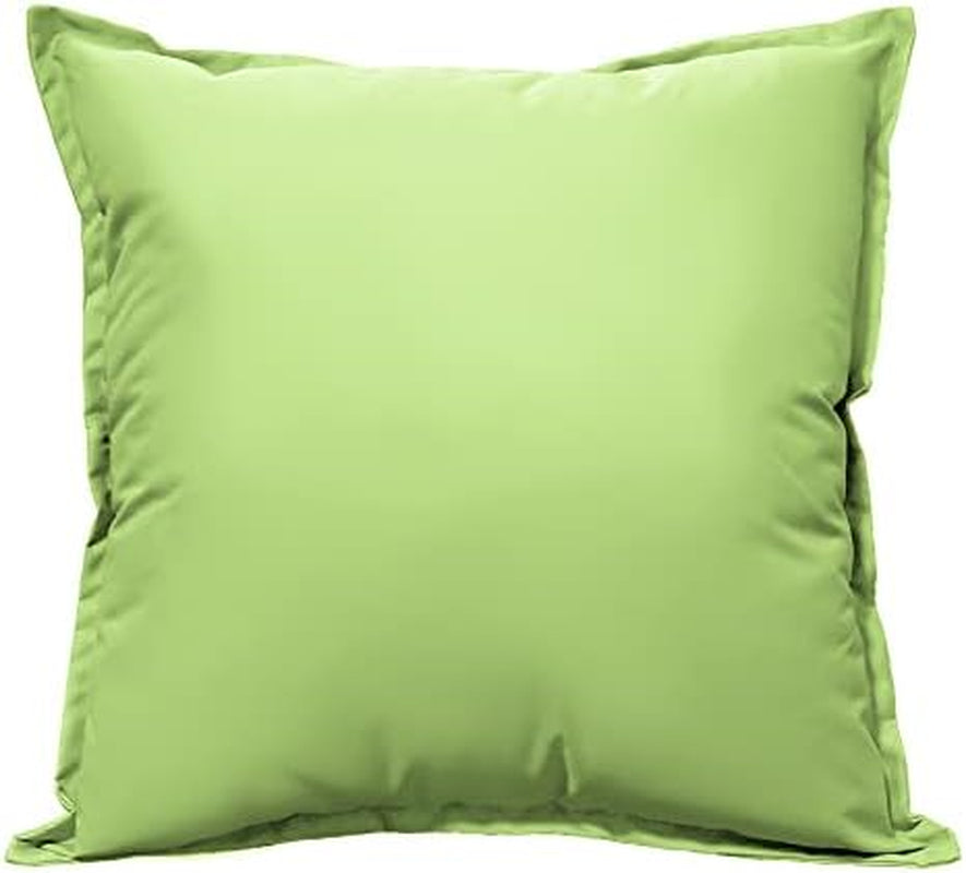 Waterproof Indoor Outdoor Garden Cushion Filled Covers for outside Bench Sofa Chair Furniture - Breathable Fabric - Washable Cover – Multi Purpose - Garden Couch Sofa (Beige, 60Cm X 60Cm - 23