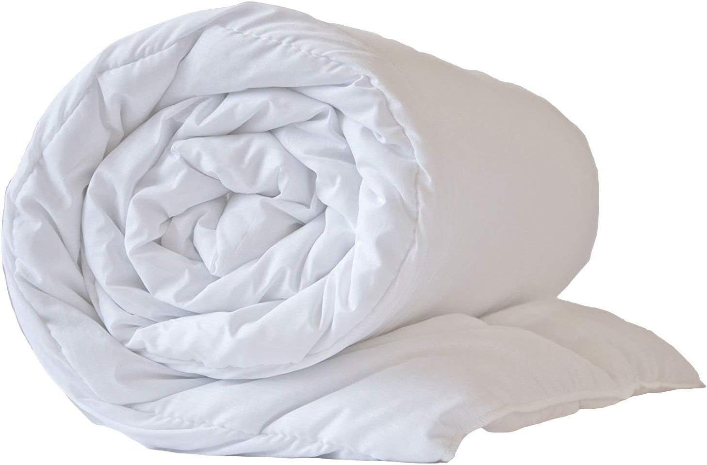 Hotel Quality Pure White Microfibre Peached Duvet King 10.5TOG Feels like Down