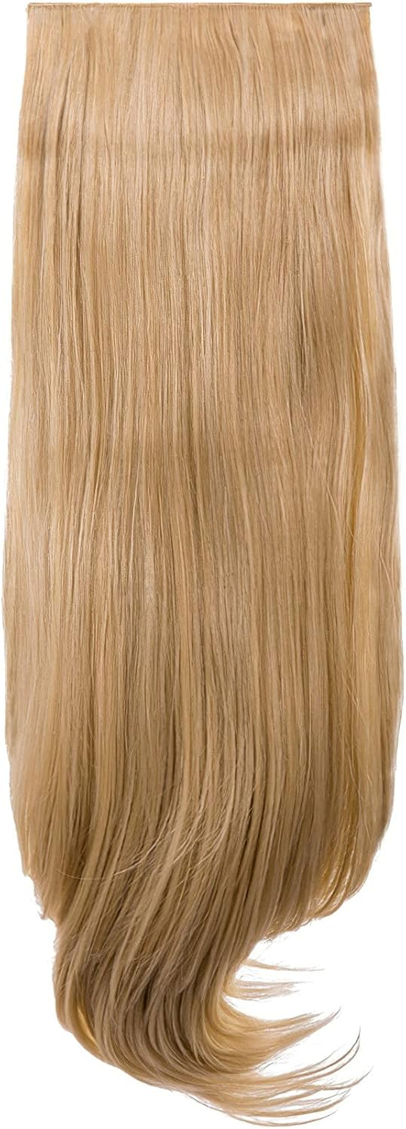 Clip in Thick Straight Hair Extension - 8 Weft Clip in Heat Resistant Hair Extension - Length: 20″ Inches - 300 Gram, 8 Pieces Long Straight Hair Extension Completely Natural (Black Cherry)