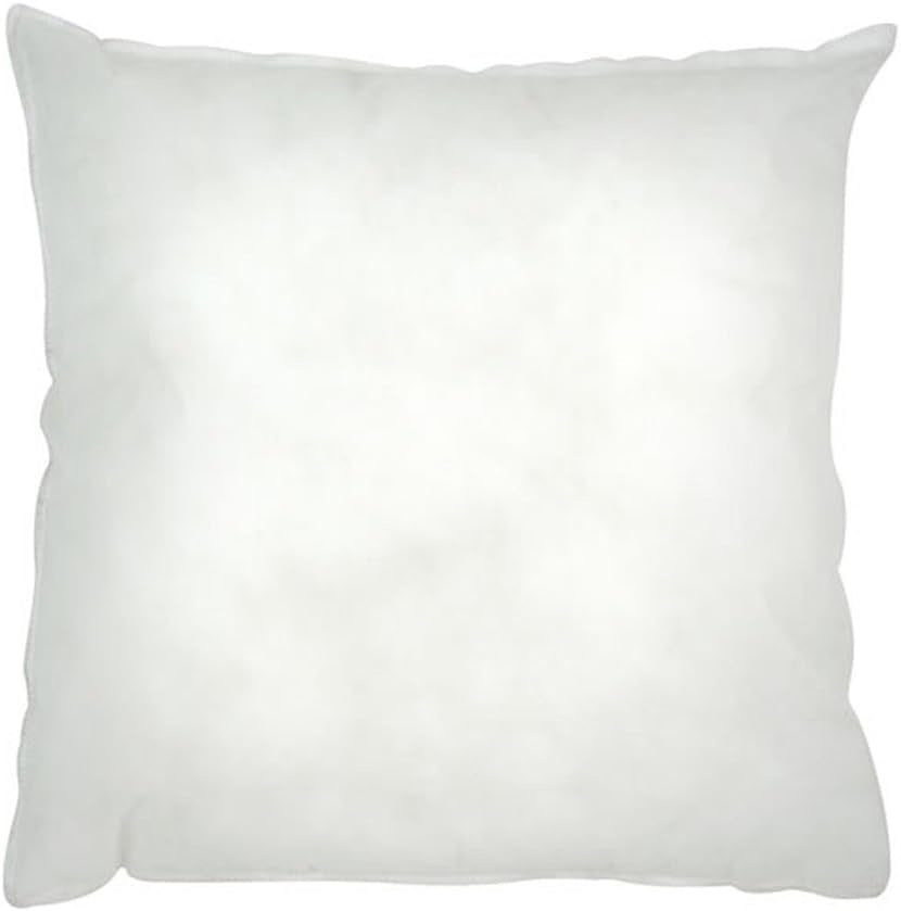 Riva Hollowfibre Cushion Pad Insert Inner- Standard Square Shape - 100% Polyester Filling - Double Stitched Edges - 45 X 45Cm (18