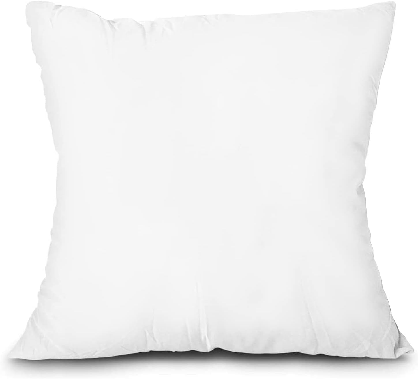 Deep Filled Cushion Inserts White Pads Bounce Back Hollow Virgin Fibre Fillers for Decorative Cushion Covers for Bed Sofa Outdoor Cushion Inners (27