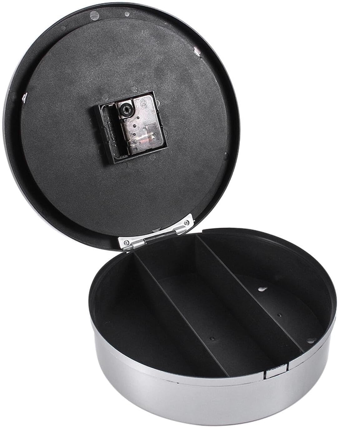 Secret Wall Clock Safe: Hidden Container for Stashing Money, Jewelry, and Valuables - Cash Storage Box for Kitchen, Man Cave - Concealed Storage Solution with Working Clock