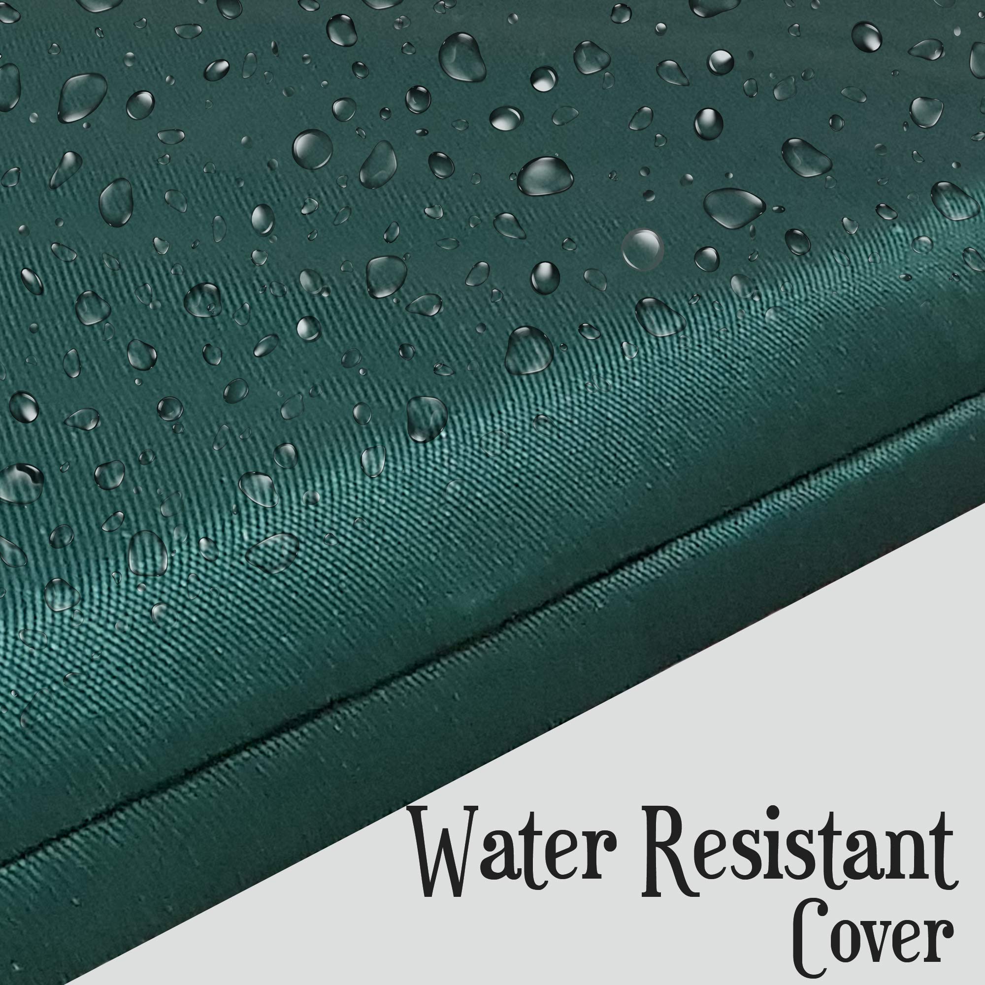 Strong, Sturdy and Waterproof Dog Bed, Premium High Density Foam, Durable Cool Washable Cover, Cushion Mattress for Dogs, Cats, Other Small and Big Pets, Great for Dogs Cats (Medium, Blue)