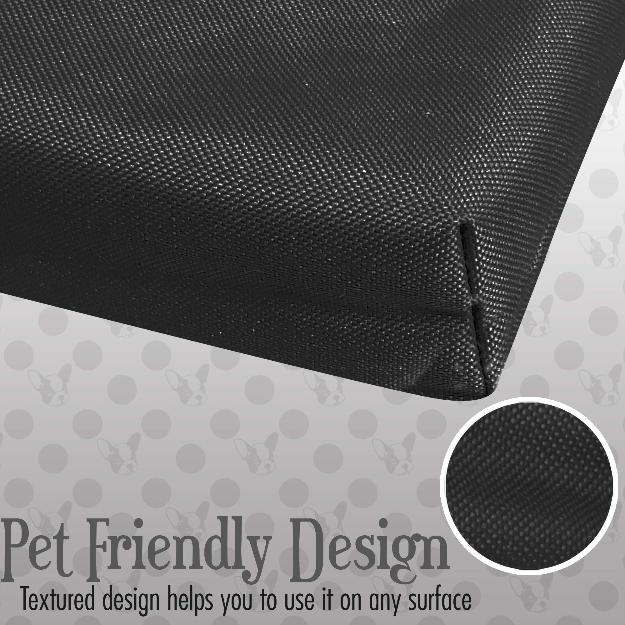 Strong, Sturdy and Waterproof Dog Bed, Premium High Density Foam, Durable Cool Washable Cover, Cushion Mattress for Dogs, Cats, Other Small and Big Pets, Great for Dogs Cats (Medium, Blue)