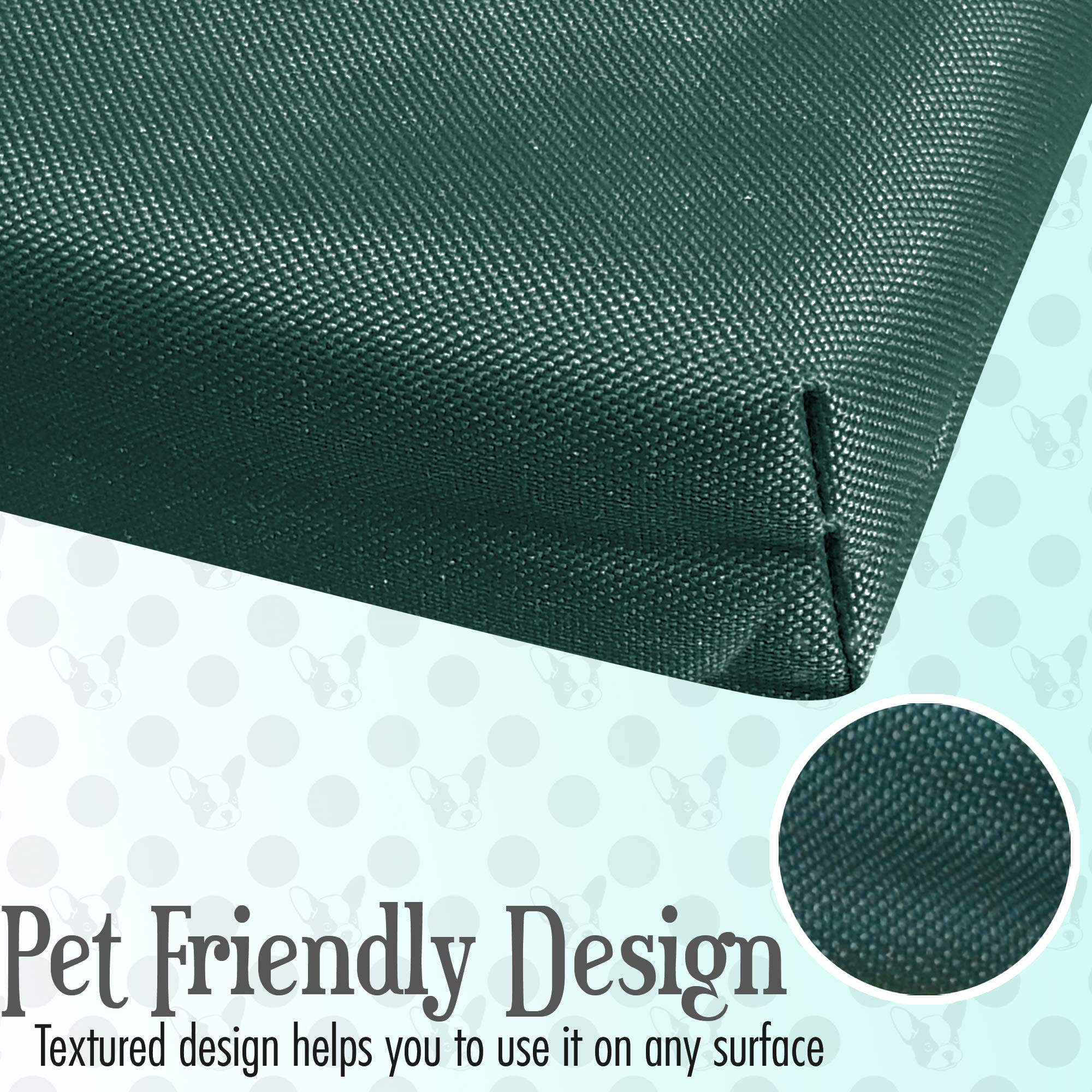 Strong, Sturdy and Waterproof Dog Bed, Premium High Density Foam, Durable Cool Washable Cover, Cushion Mattress for Dogs, Cats, Other Small and Big Pets, Great for Dogs Cats (Medium, Blue)