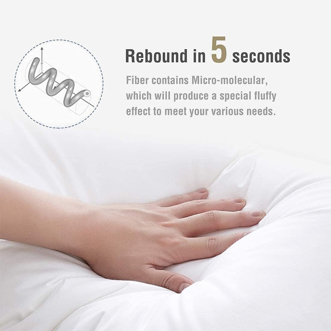 Duck Feather & down Cushion Pad Inner Insert, Fillers, Cushions Super Soft White 100% Cotton down Proof Cover, Best White Cushion Inserts, Cotton Shell (24 X 24 in (60X60Cm))