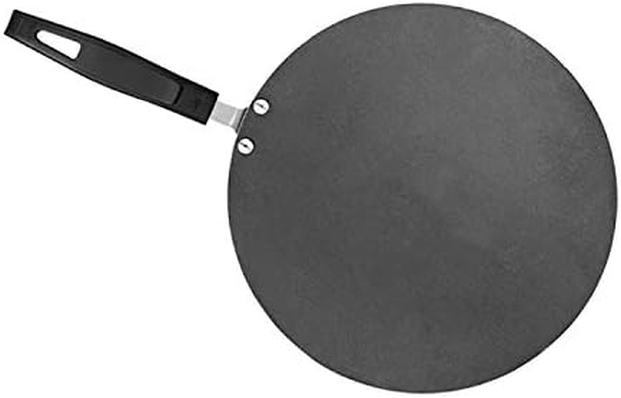 Non Stick Stainless Steel 25.5Cm Traditional Tawa Roti Tawa Chappati Tawa Dosa Tawa Pan Pav Bhaji Plate with Heavy Duty Handle
