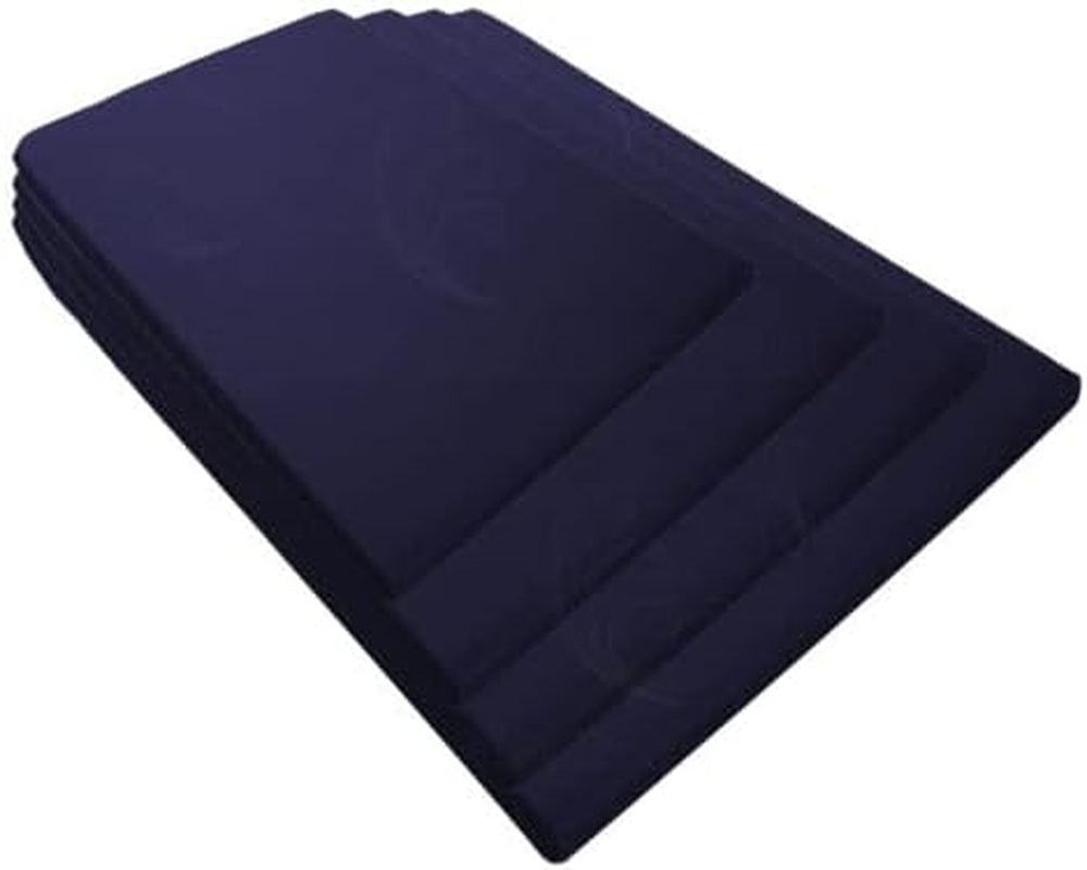 Waterproof Dog Cage Mat FR Approved Heavy Duty Mattress Outdoor Crate Bed Pad (Large (108X72X5Cm), Black)