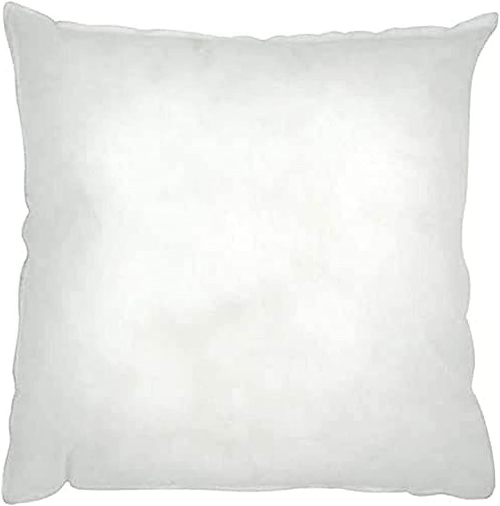 Riva Hollowfibre Cushion Pad Insert Inner- Standard Square Shape - 100% Polyester Filling - Double Stitched Edges - 45 X 45Cm (18