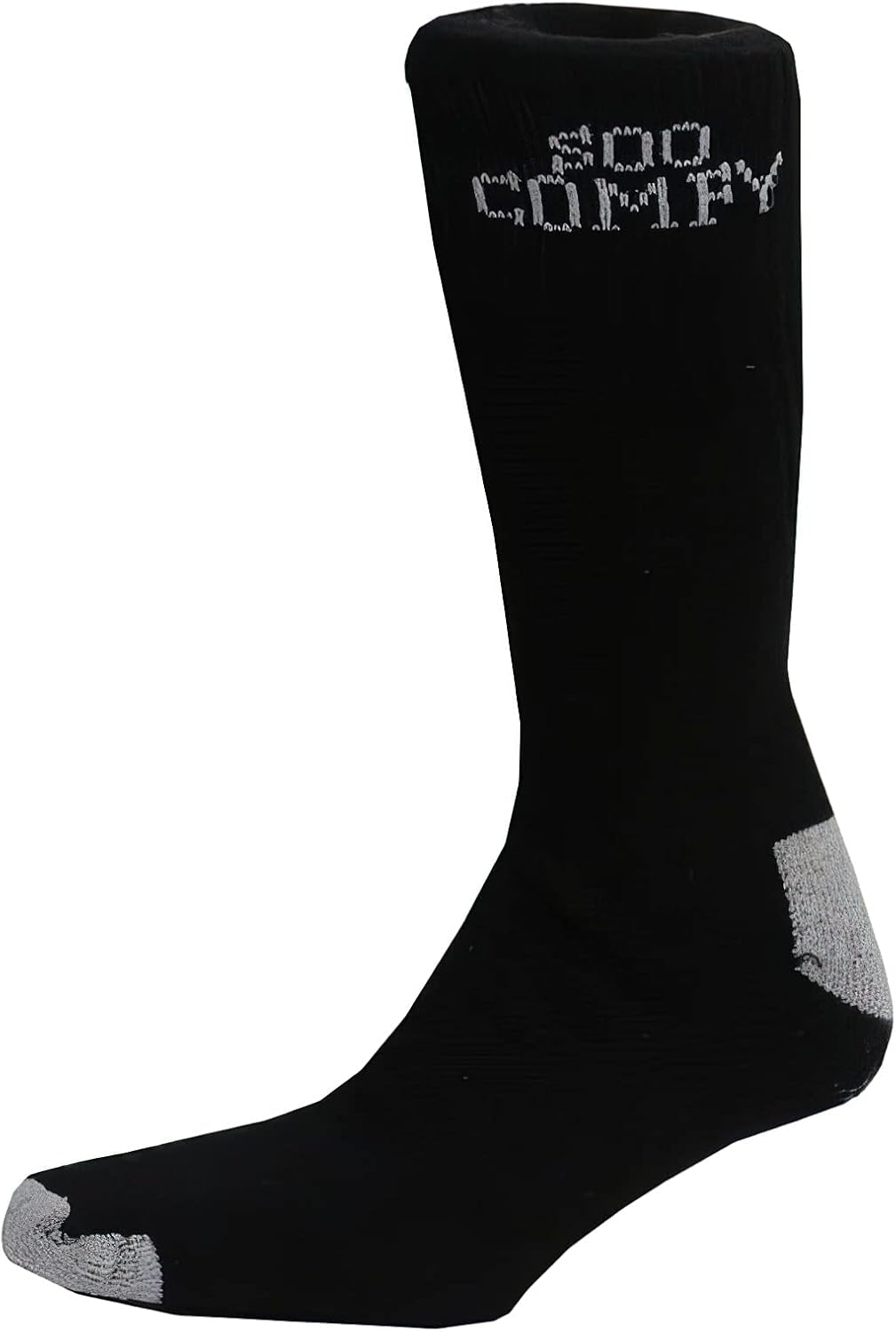 Black 12 Pairs Men Sport Socks Size 6-11 Breathable Thick Cotton Cushion Crew Compression Ankle Support - Outdoor Multipack Performance Hiking Trekking Walking Athletic Socks