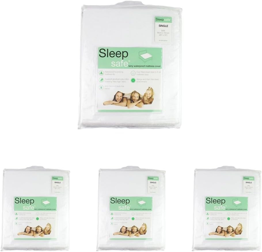 Terry Finish Waterproof Mattress Protector - Double Bed