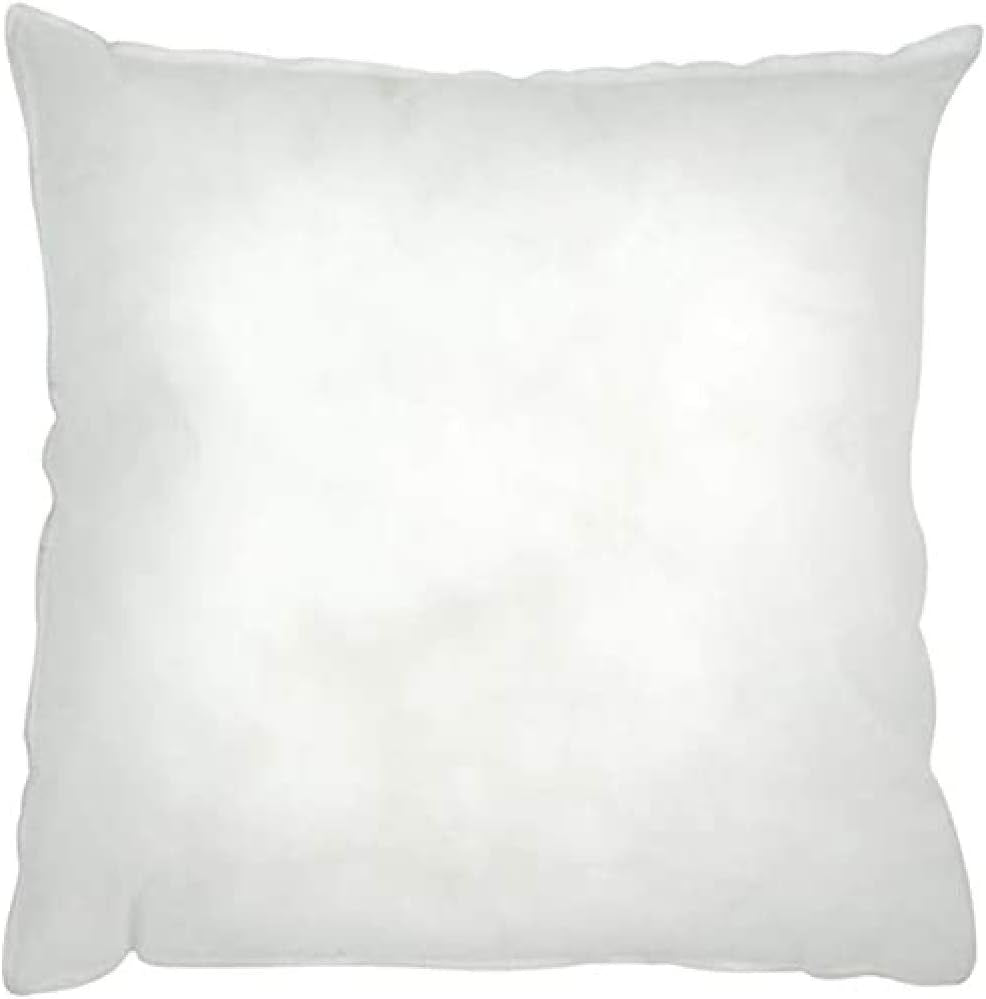 Riva Hollowfibre Cushion Pad Insert Inner- Standard Square Shape - 100% Polyester Filling - Double Stitched Edges - 45 X 45Cm (18