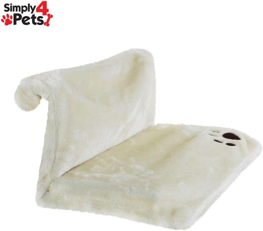 SIMPLY 4 PETS Quality Pet Products Soft Washable Radiator Cat Bed Specially Made for Cats