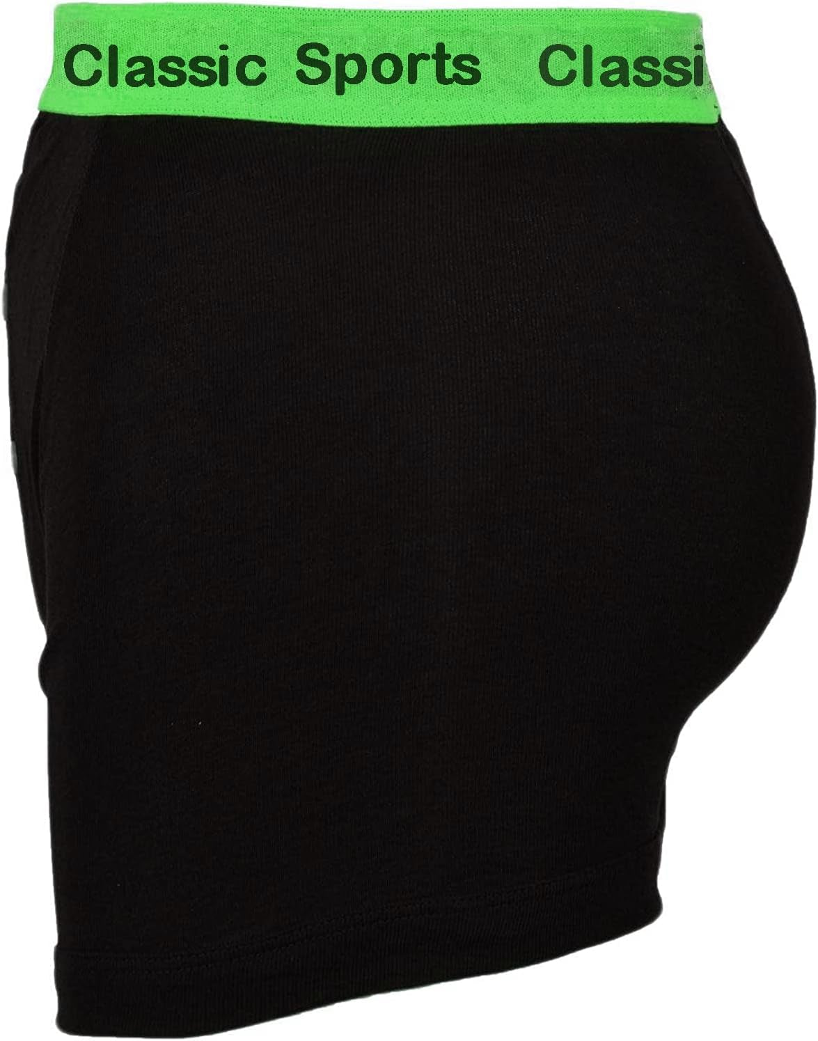 Men'S Cotton Trunks 3 Pack, Neon Bright Fluorescent Stretchy Soft Fitted Boxer Pants, Classic Fit Underwear, Comfortable Boxer Shorts