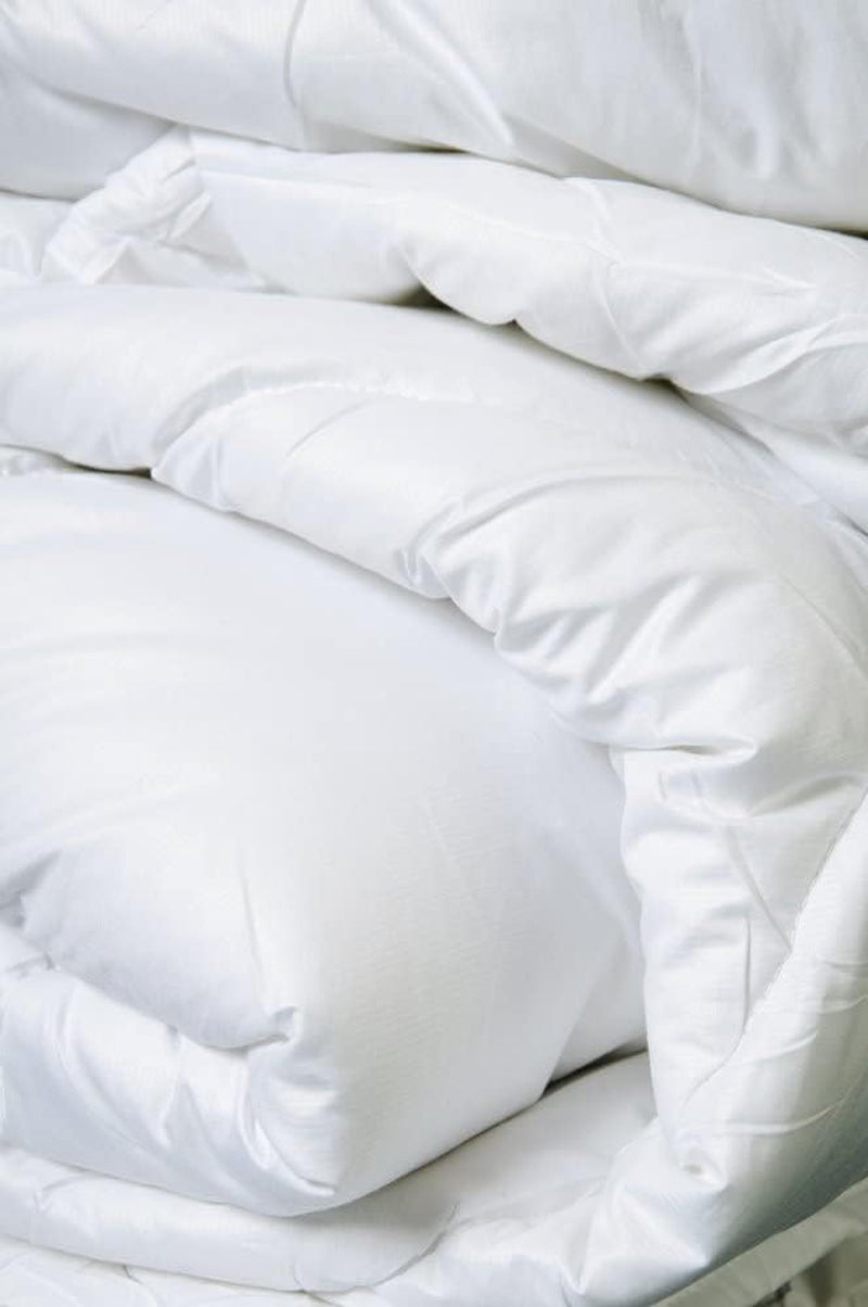 Hotel Quality Pure White Microfibre Peached Duvet King 10.5TOG Feels like Down