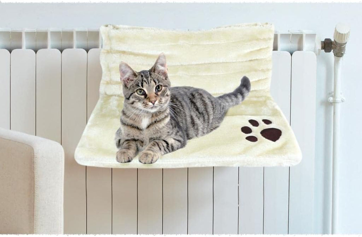 SIMPLY 4 PETS Quality Pet Products Soft Washable Radiator Cat Bed Specially Made for Cats