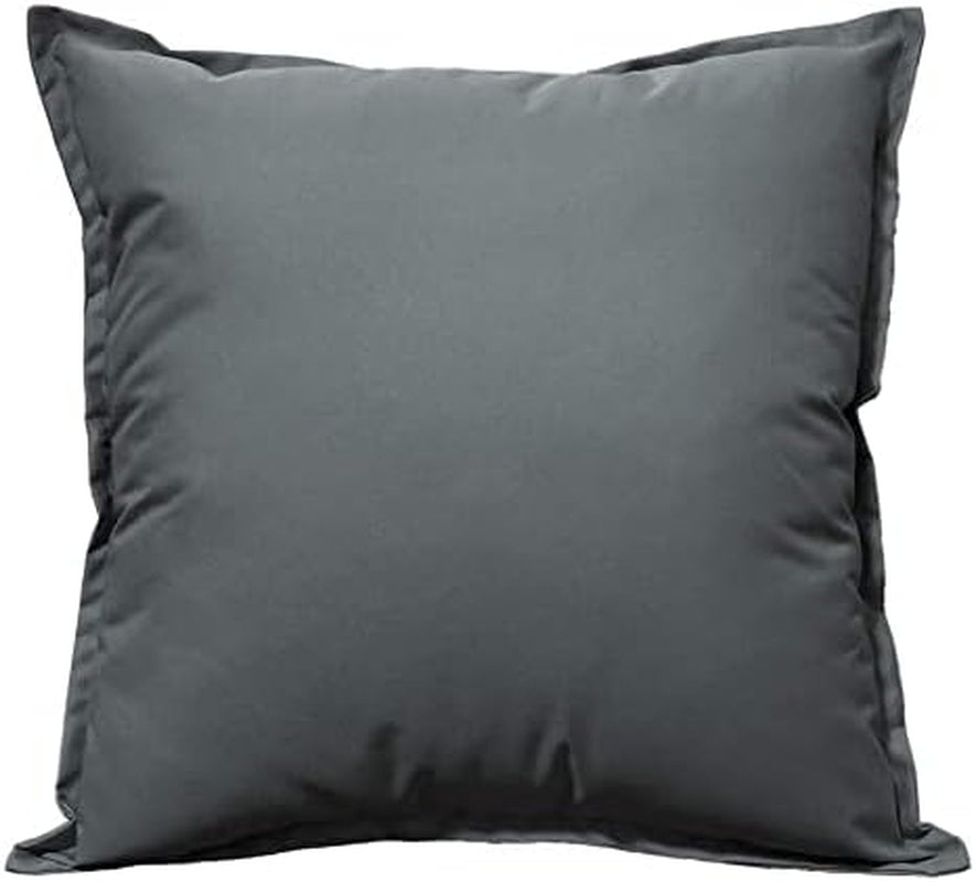 Waterproof Indoor Outdoor Garden Cushion Filled Covers for outside Bench Sofa Chair Furniture - Breathable Fabric - Washable Cover – Multi Purpose - Garden Couch Sofa (Beige, 60Cm X 60Cm - 23