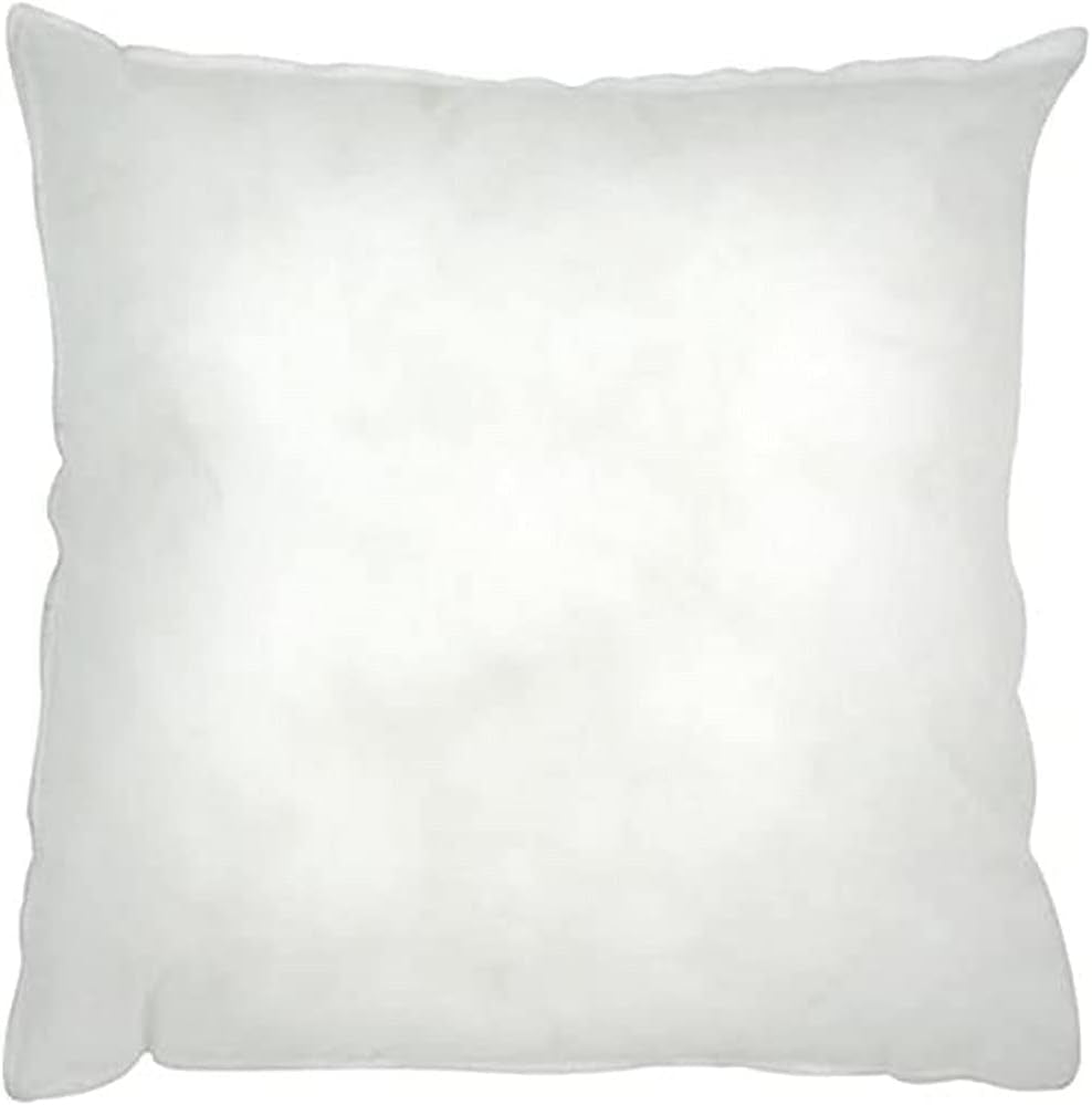 Riva Hollowfibre Cushion Pad Insert Inner- Standard Square Shape - 100% Polyester Filling - Double Stitched Edges - 45 X 45Cm (18