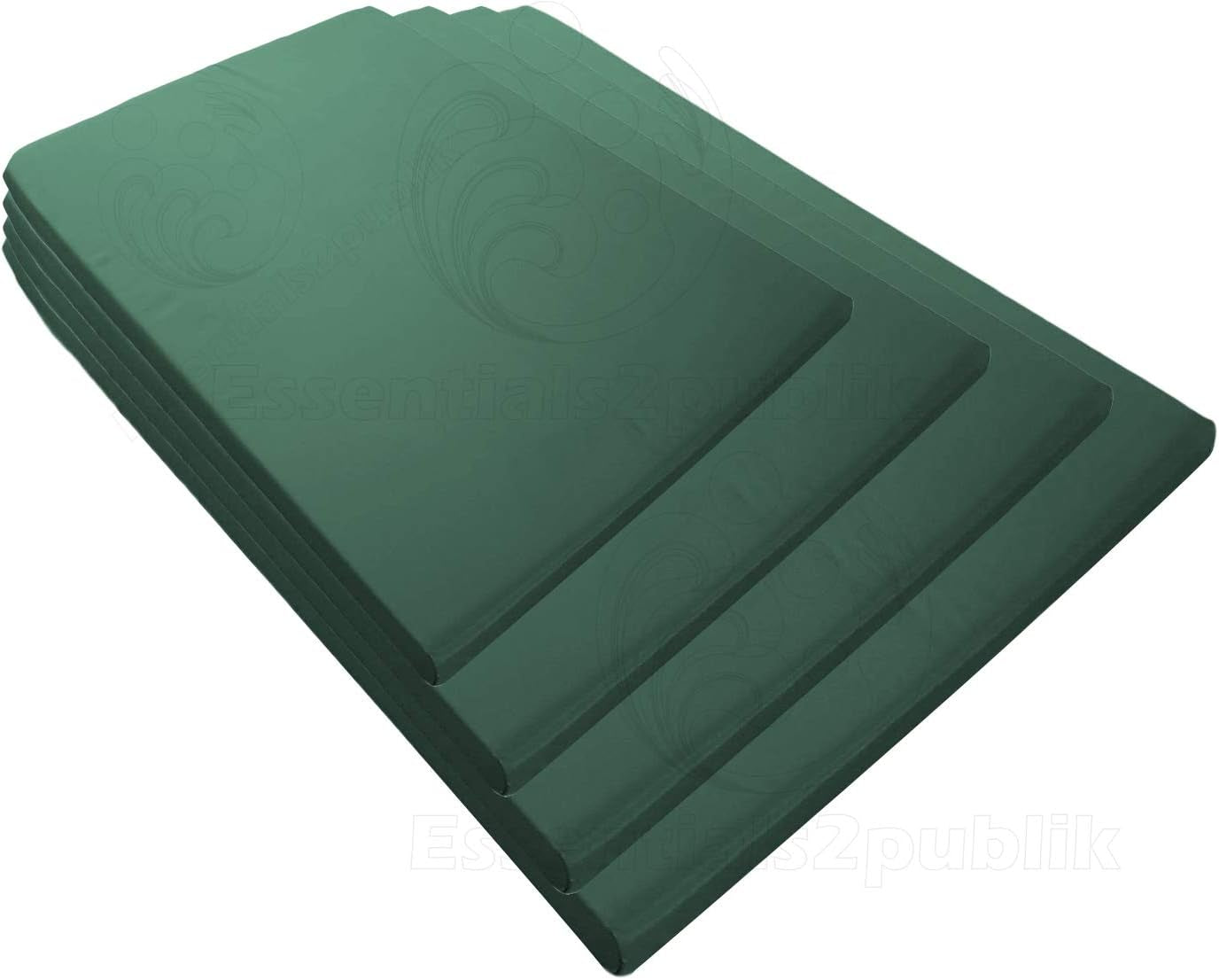 Home Essentials Inc Waterproof Dog Beds, Durable Cool Washable Cover Orthopaedic Foam Mat, Cushion Mattress for Dogs, Cats, Other Small and Big Pets, Great for Dogs Cats in Hot Summer (Large, Green)