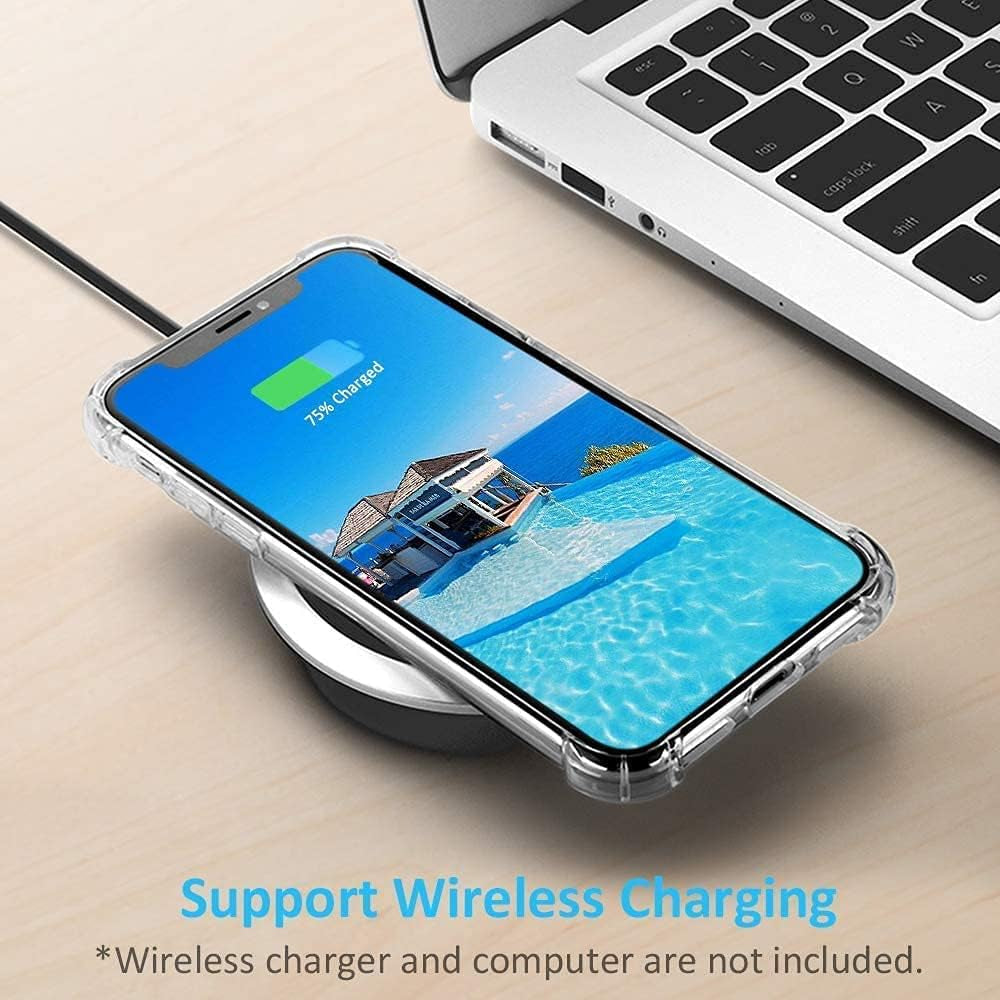 Compatible with Iphone XS Max Clear Case Shockproof Phone Cover Protective Phone Case for Iphone XS Max, 6.5 Inch