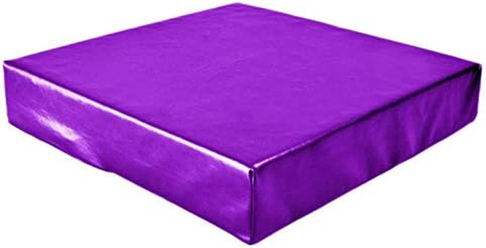 Wheelchair Cushion, Pressure Relief Cushion, Car Cushion, Car Seat Pad, Office Chair Cushion, Seating Pad, Memory Foam - 45Cm X 40Cm X 9Cm (Purple)