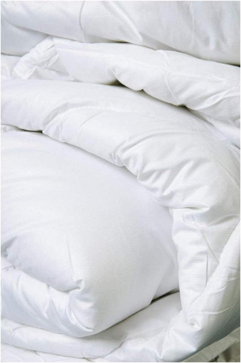 Hotel Quality Pure White Microfibre Peached Duvet Superking 13.5TOG Feels like down by