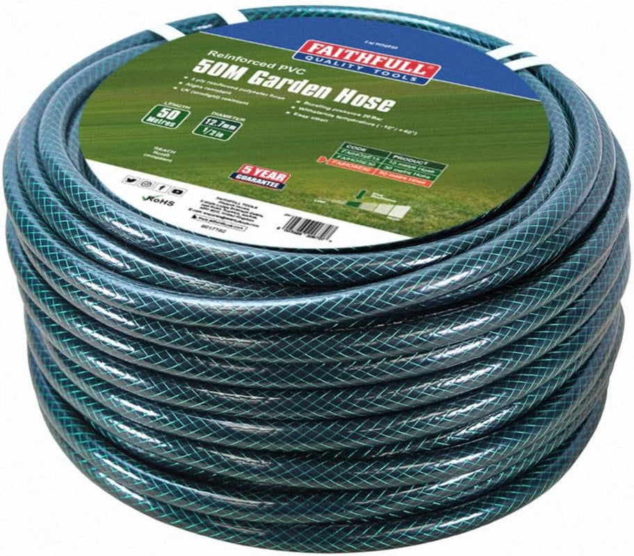 FAIHOSE15 15M (49Ft) Reinforced Hose 12.7 Mm (1/2 Inch) Diameter