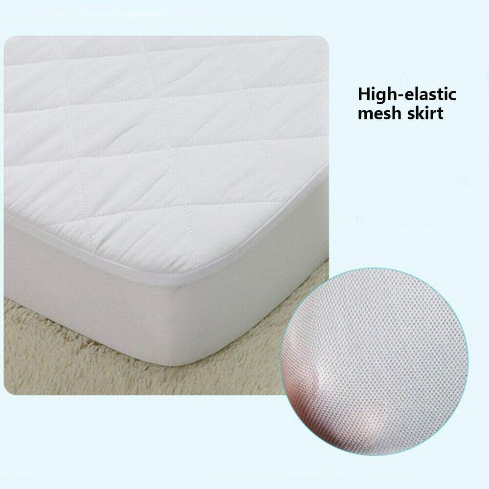 Baby Moses Basket Foam Mattress Microfiber Fits Mamas & Papas and Mothercare Pram Crib Mattress Oval Shaped Washable Quilted Cover Made in UK (66 X 28 X 4)